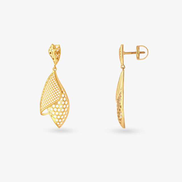 Contemporary Charm Drop Earrings 2