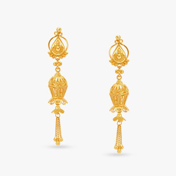 Traditional Cage-Style Jhumka Earrings
