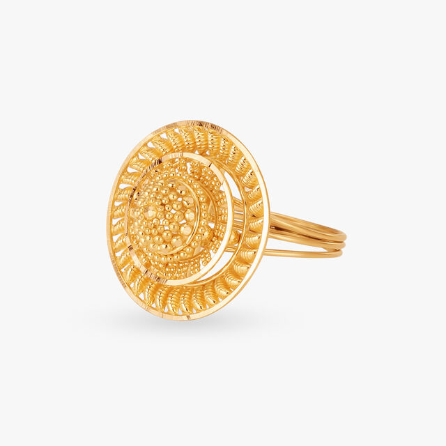 Royal Gold Finger Ring 3