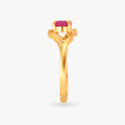 Vivid Ruby Finger Ring 3