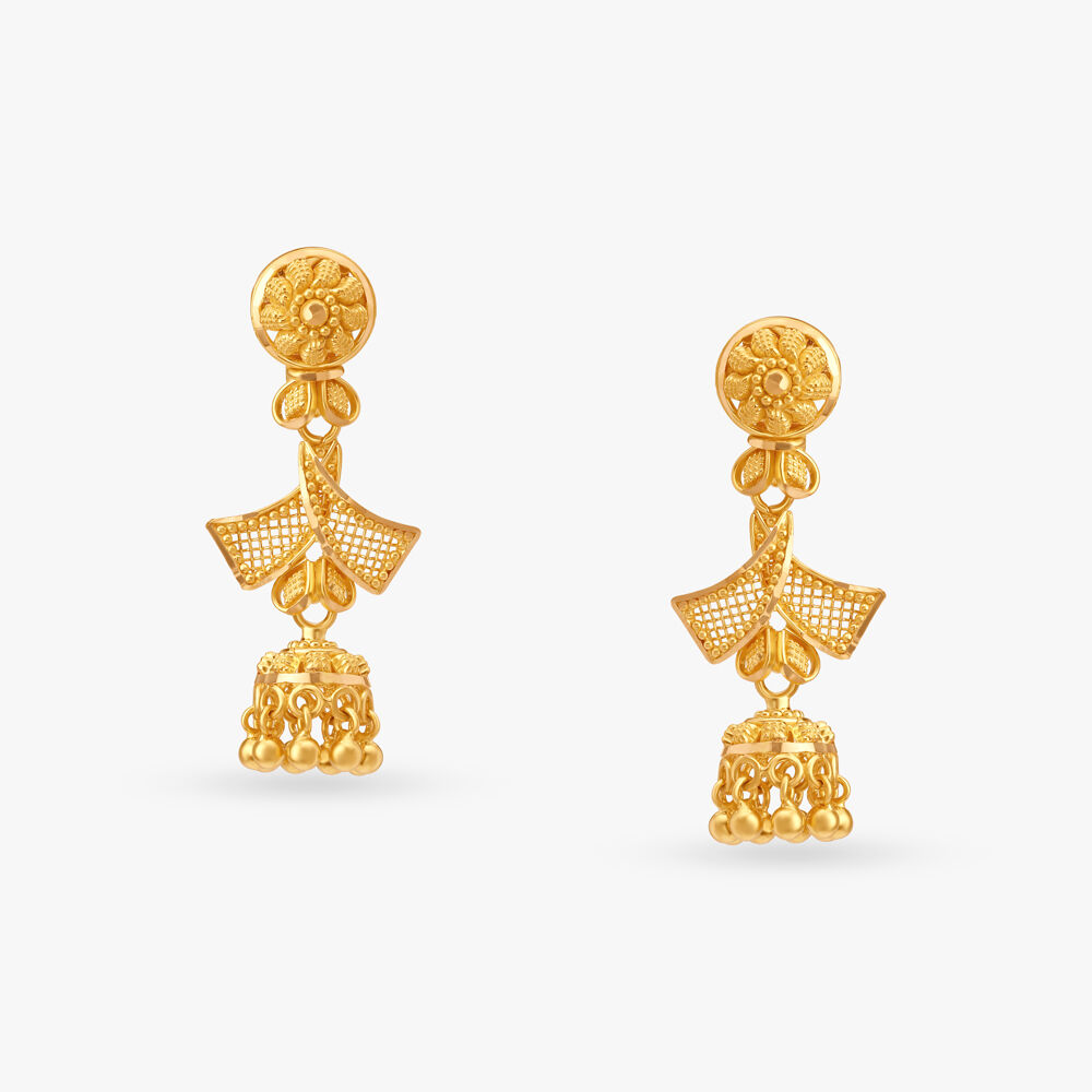 Tanishq jewellery jhumka with price clearance