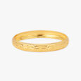 Heritage Gold Engraved Bangle 2