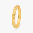 Heritage Gold Engraved Bangle 3