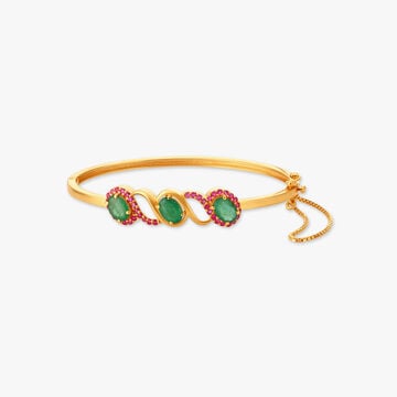 Gracefully Vivid Bangle