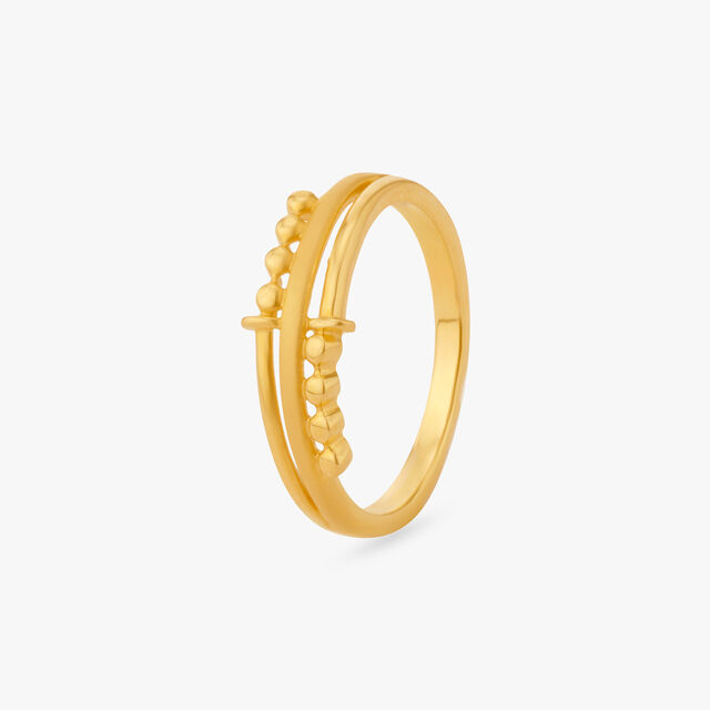 Orbiting Grace Gold Ring
