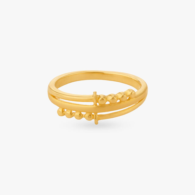 Orbiting Grace Gold Ring