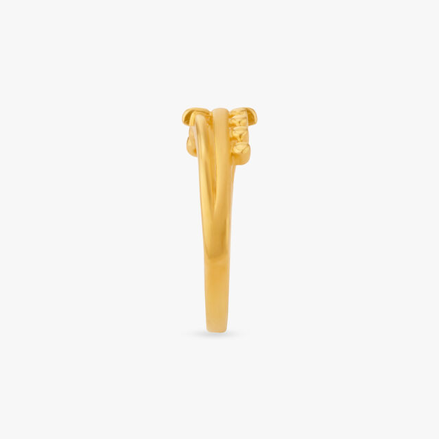 Orbiting Grace Gold Ring