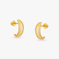 Netted Miracles Hoop Earrings 
