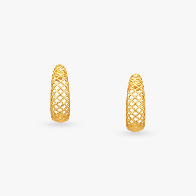Netted Miracles Hoop Earrings 3