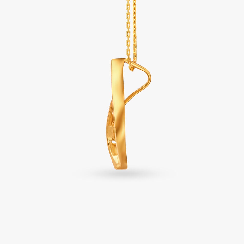 Infinity pendant gold tanishq hotsell