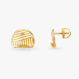Elysian Gold Stud Earrings 2