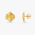 Novel Gold Stud Earrings 2