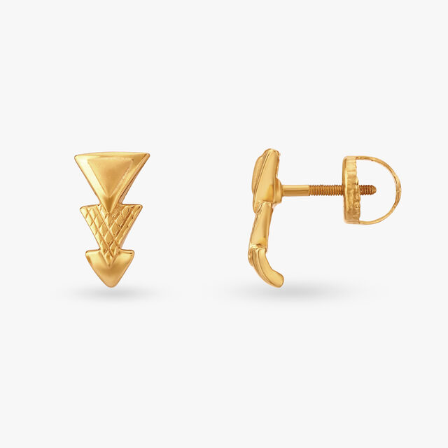 Pine-Inspired Elegance Drop Earrings 2