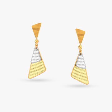 Geometric Bold Drop Earrings