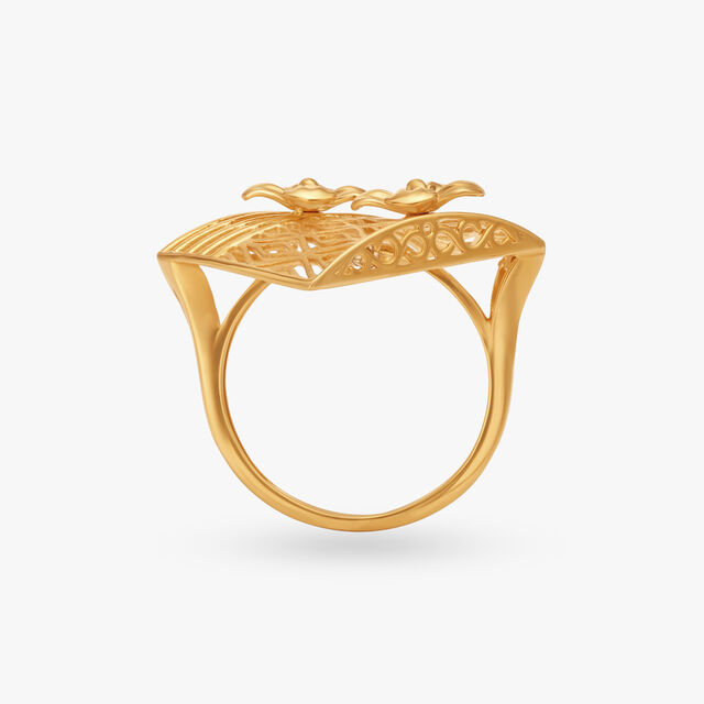Floral Drama Ring 4