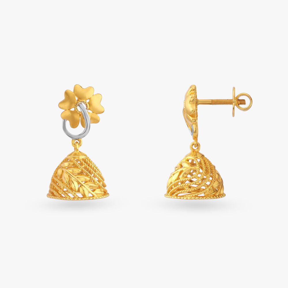 Gold jhumka under 20000 shop