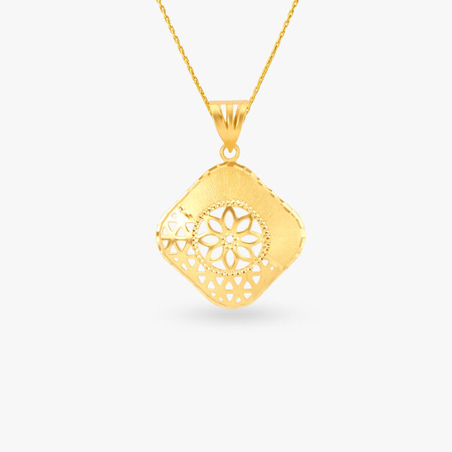 Mythical Gold Pendant 