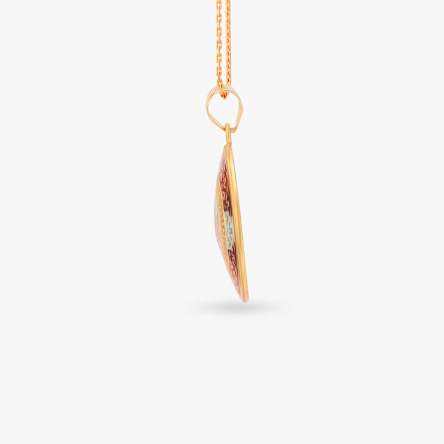 Mosaic Gold Pendant 2