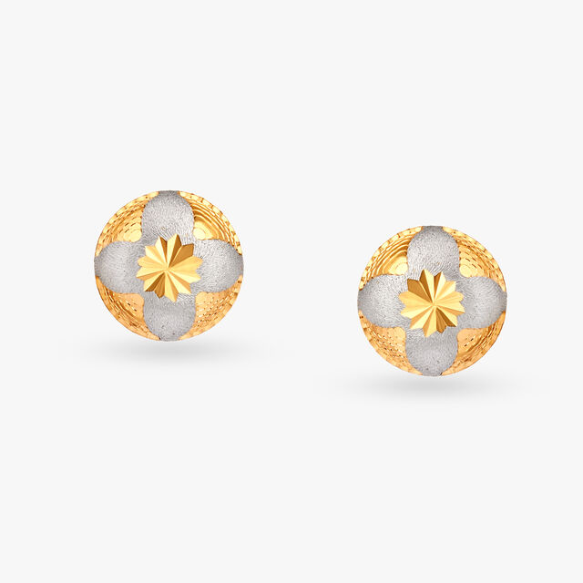 Golden Legacy Stud Earrings 