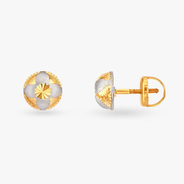 Golden Legacy Stud Earrings 2