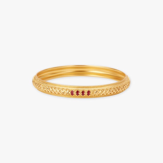 Ornate Gold Bangles