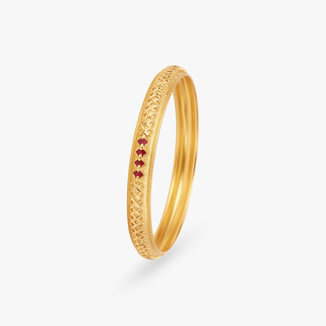 Ornate Gold Bangles