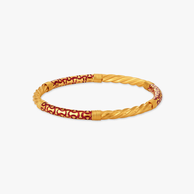 Splendid Gold Bangle 