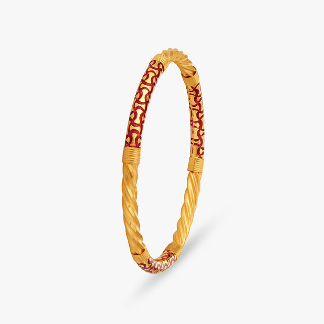 Splendid Gold Bangle 2