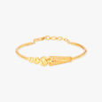 Entrancing Gold  Bangle 