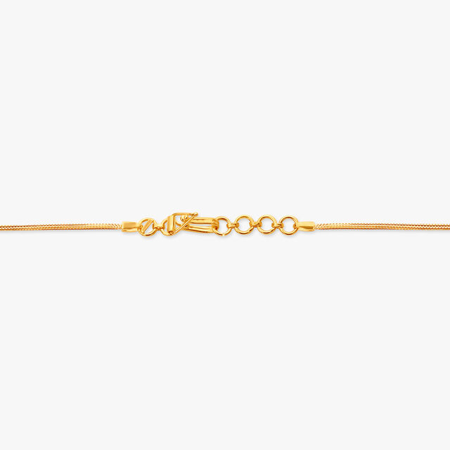 Elegant Gold Flora Mangalsutra