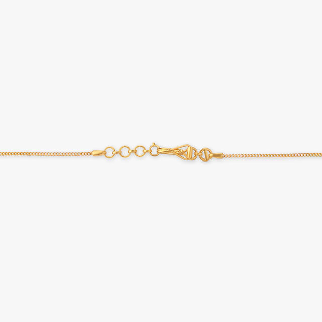 Sculpted loop Mangalsutra