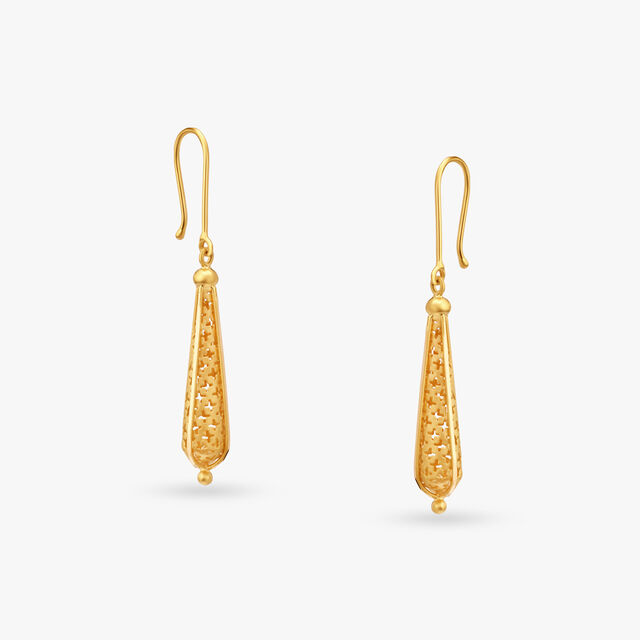 Light Danglers Hoop Earrings