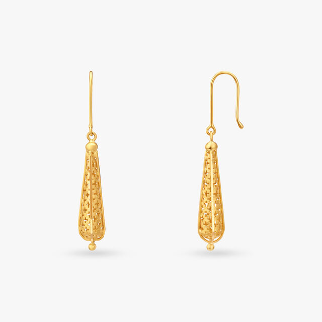 Light Danglers Hoop Earrings