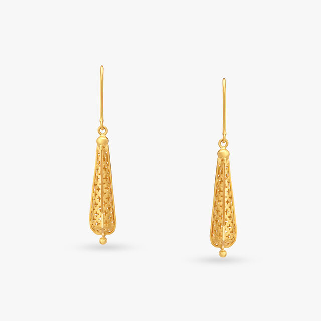 Light Danglers Hoop Earrings