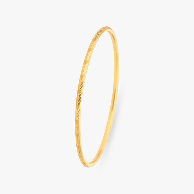 Arrow Gold Bangles