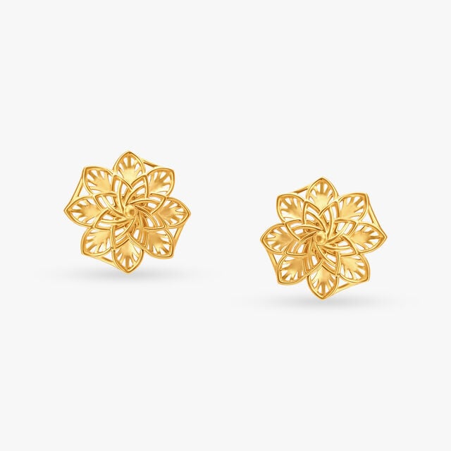 Natural Beauty Stud Earrings 