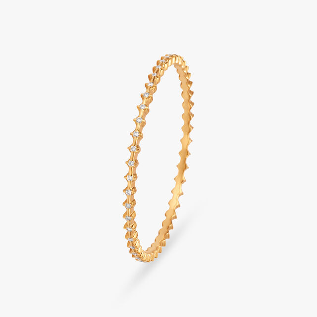 Sparkling Diamond Bangle 2
