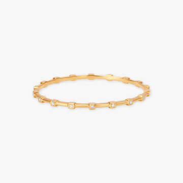 Contemporary Diamond Bangle