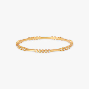Resplendent Diamond Bangle