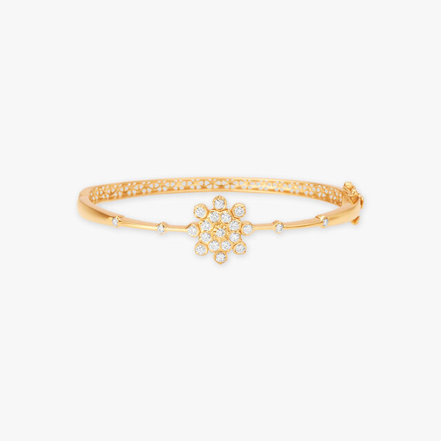 Glittering Diamond Bangle 
