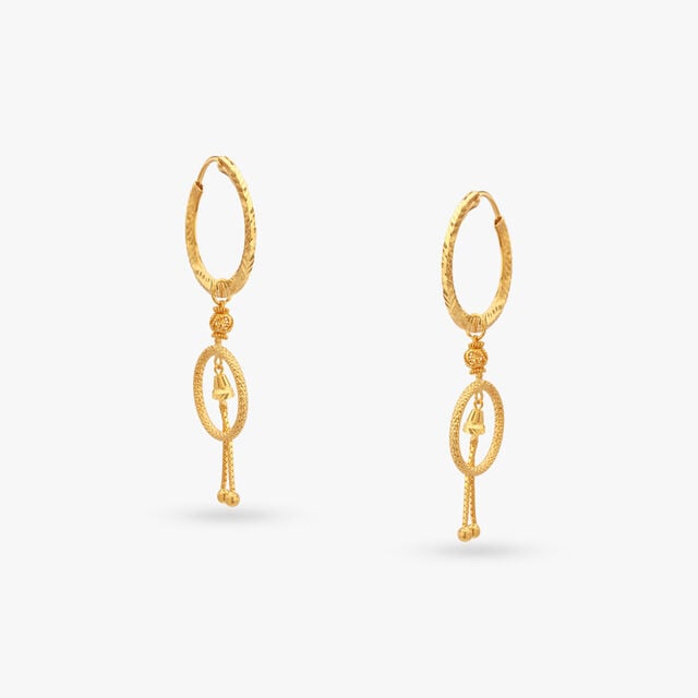 Versatile Gold Hoop Earrings