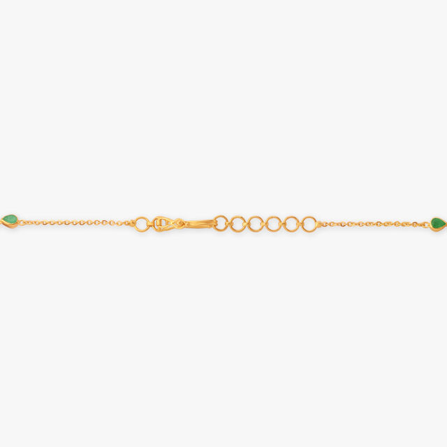 Lustrous Pendant With Chain And Earrings Set 3