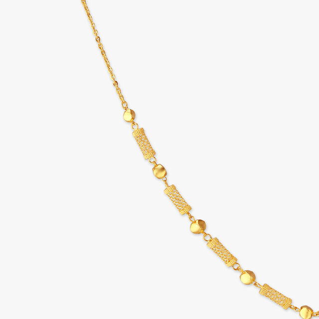 Mesh Glamour Gold Chain