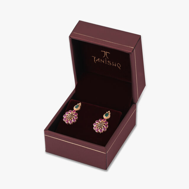 Sunburst Drop Earrings 4