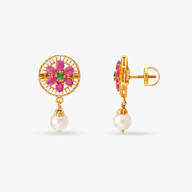 Vibrant Elegance Drop Earrings 2