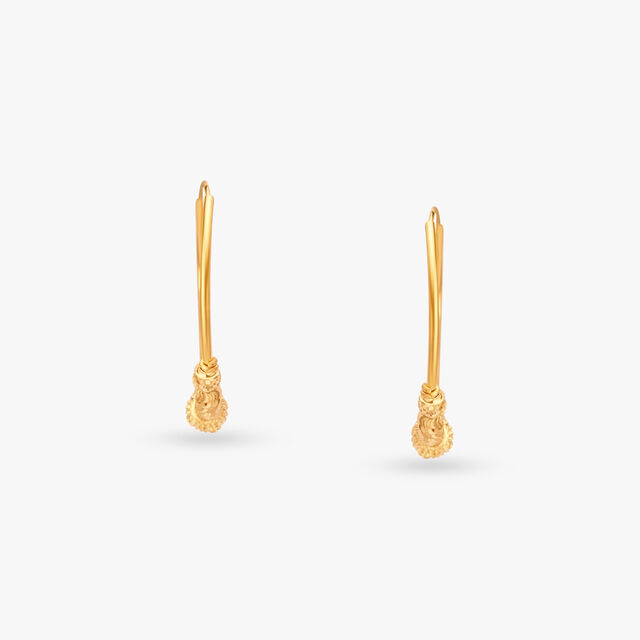 Elegant Gold Hoop Earrings