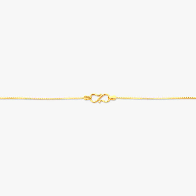 Elegant Infinity Gold Chain