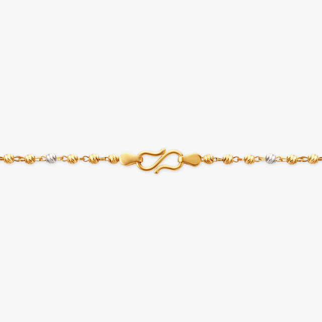Beaded Gold Chain