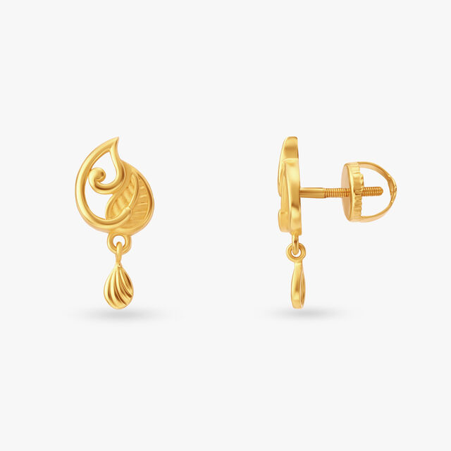 Whimsical Swirl Drop Earrings 2