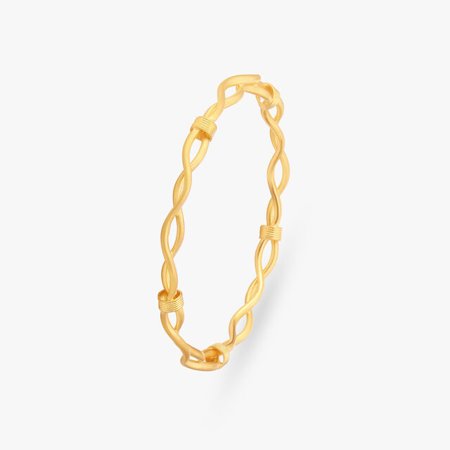 Crossover Wavy Bangle 2